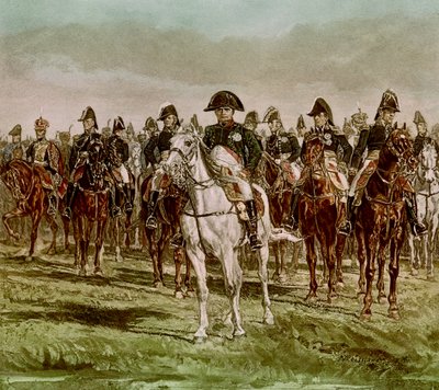 Napoleon I and His Staff by Jean Louis Ernest Meissonier